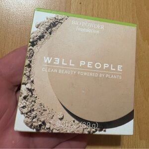 Well People Bio Powder Foundation In 2W Brand New Never Used.